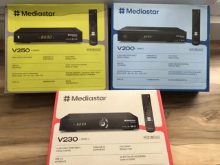 گیرنده دیجیتال مدیا استار مدل V200 با ریموت کنترل